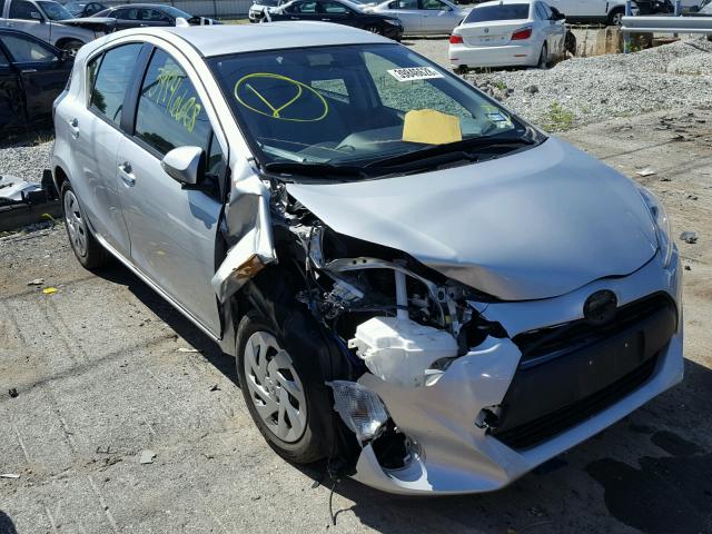 JTDKDTB31G1127169 - 2016 TOYOTA PRIUS C SILVER photo 1