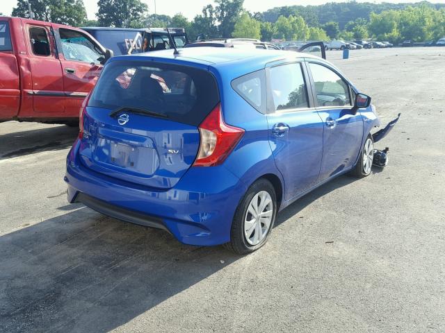 3N1CE2CP1HL362696 - 2017 NISSAN VERSA NOTE BLUE photo 4