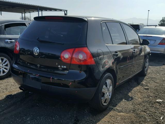 WVWDR71K77W265005 - 2007 VOLKSWAGEN RABBIT BLACK photo 4