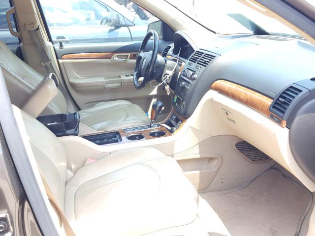 5GZER237X7J141029 - 2007 SATURN OUTLOOK XR ყავისფერი ფოტო 5