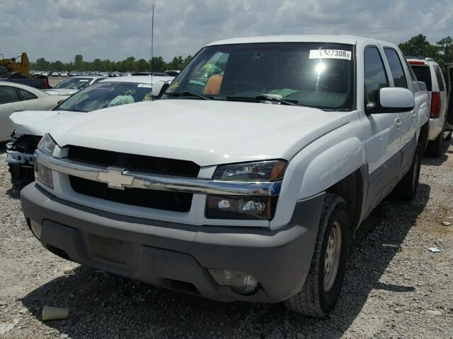 3GNEK13TX2G124164 - 2002 CHEVROLET AVALANCHE WHITE photo 2