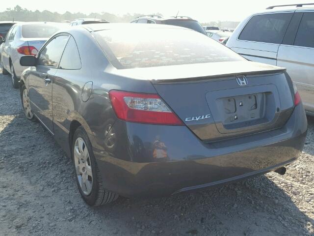 2HGFG1B68AH502413 - 2010 HONDA CIVIC LX Gris foto 3