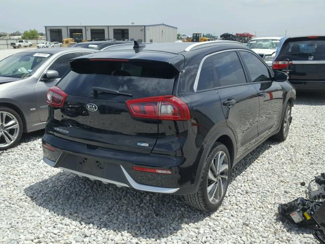 KNDCE3LC6H5041978 - 2017 KIA NIRO EX TO BLACK photo 4