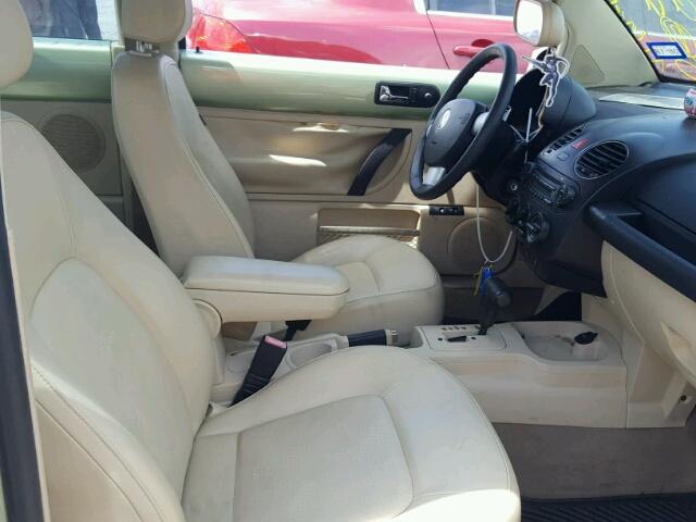 3VWPW31C28M513960 - 2008 VOLKSWAGEN NEW BEETLE Yaşıl foto 5