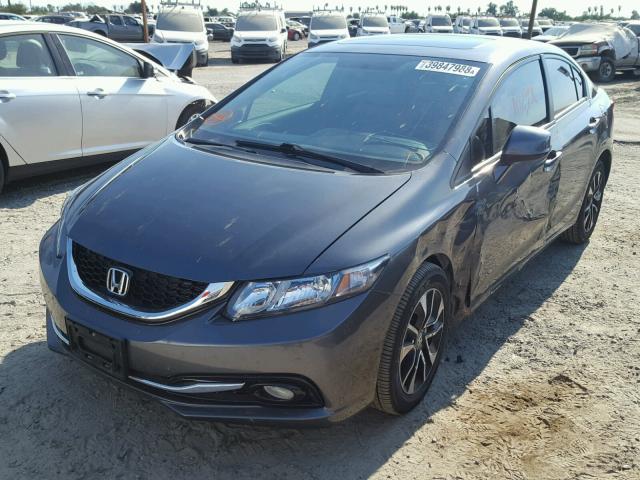 2HGFB2F96DH512015 - 2013 HONDA CIVIC EXL 石墨色 照片 2