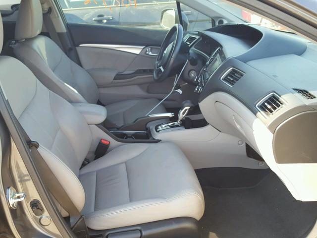 2HGFB2F96DH512015 - 2013 HONDA CIVIC EXL 石墨色 照片 5