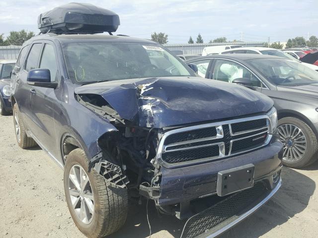 1C4RDJDG4GC446640 - 2016 DODGE DURANGO LI BLACK photo 1