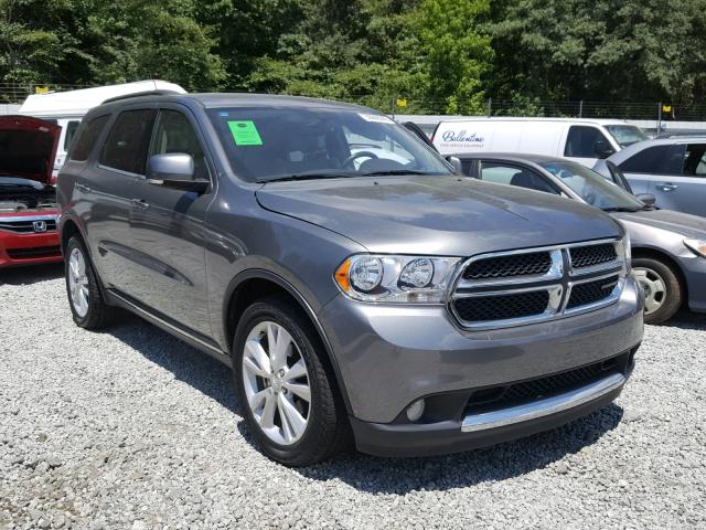 1C4RDJDG3CC291881 - 2012 DODGE DURANGO CR GRAY photo 1