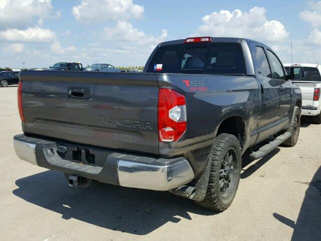 5TFRM5F15GX104154 - 2016 TOYOTA TUNDRA DOU GRAY photo 4