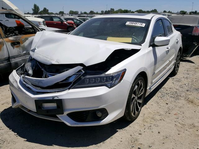 19UDE2F88GA016044 - 2016 ACURA ILX PREMIU WHITE photo 2