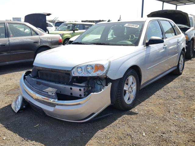 1G1ZT64874F183054 - 2004 CHEVROLET MALIBU MAX SILVER photo 2