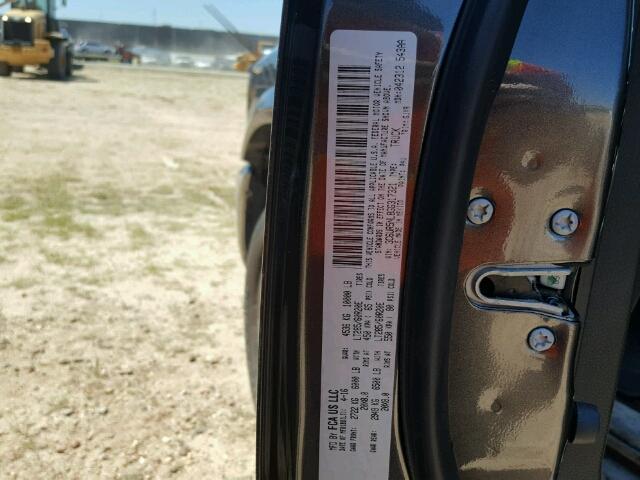 3C6UR5NL8GG317321 - 2016 RAM 2500 LARAM GRAY photo 10