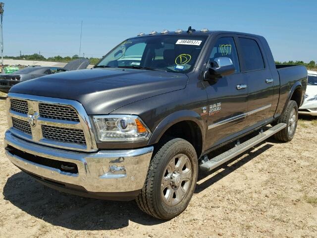 3C6UR5NL8GG317321 - 2016 RAM 2500 LARAM GRAY photo 2