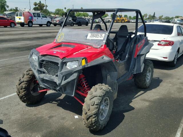 4XAJT87AXCF658295 - 2012 POLARIS RANGER RZR RED photo 2