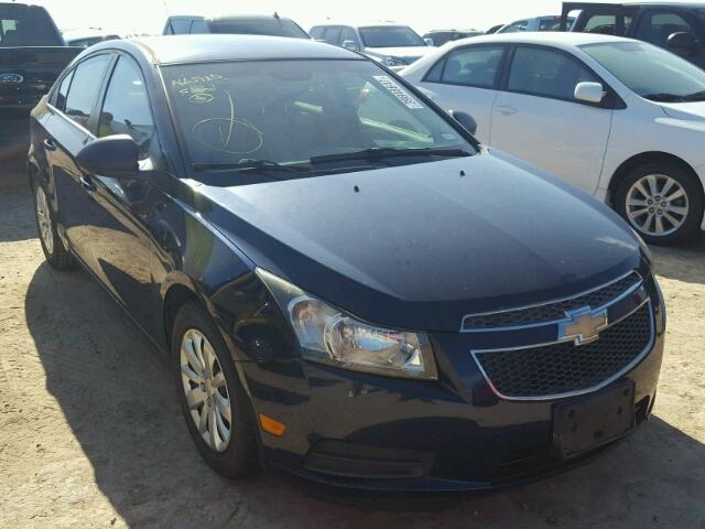 1G1PC5SH5B7129098 - 2011 CHEVROLET CRUZE LS BLUE photo 1