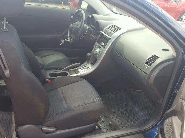 JTKDE177550028050 - 2005 TOYOTA SCION TC 蓝色 照片 5