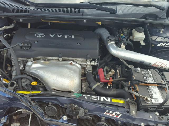 JTKDE177550028050 - 2005 TOYOTA SCION TC 蓝色 照片 7