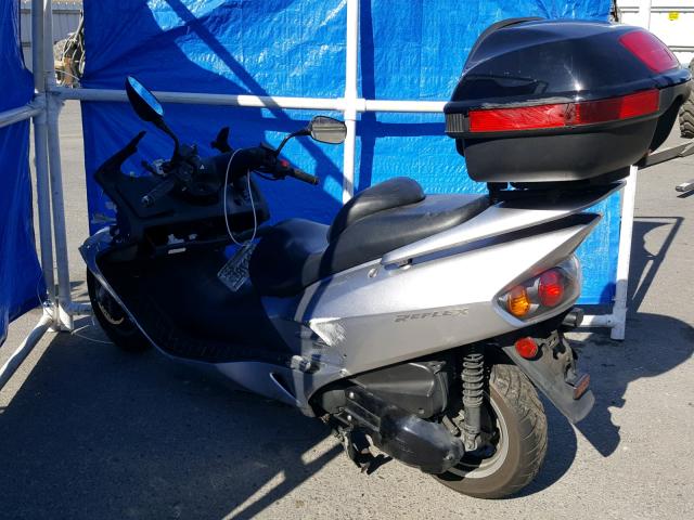 JH2MF06187K500008 - 2007 HONDA NSS250 SILVER photo 3