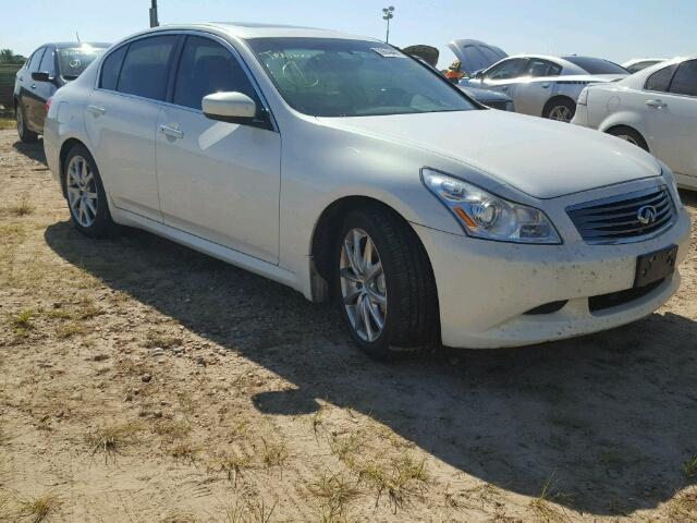 JNKCV61E79M309710 - 2009 INFINITI G37 WHITE photo 1