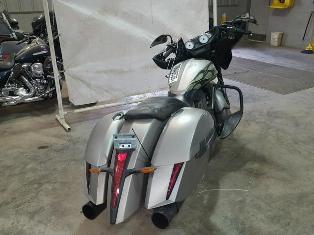 5VPDW36N0E3027694 - 2014 VICTORY MOTORCYCLES CROSS COUN Gris foto 4