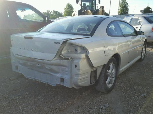 4B3AG42G74E105497 - 2004 DODGE STRATUS SX WHITE photo 4