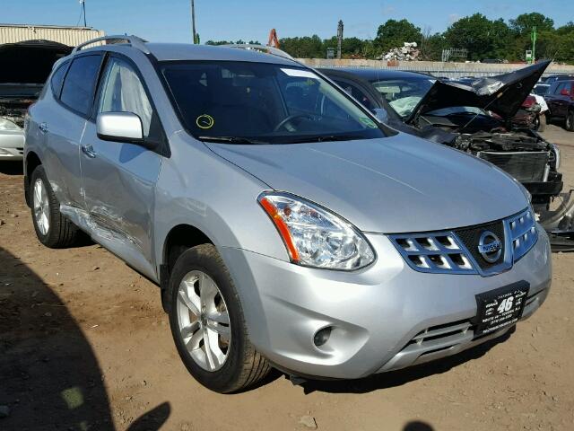 JN8AS5MV2CW406983 - 2012 NISSAN ROGUE S SILVER photo 1