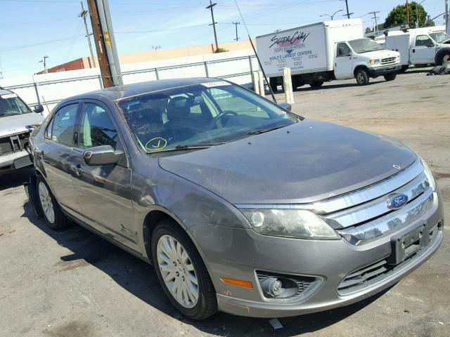 3FADP0L34AR152633 - 2010 FORD FUSION HYB GRAY photo 1