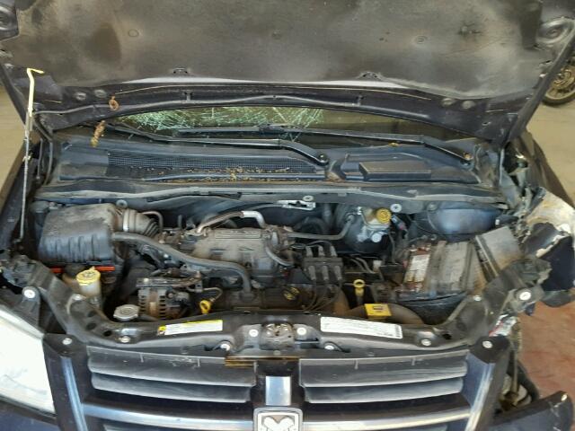 2D8HN44E29R601724 - 2009 DODGE GRAND CARA BLUE photo 7