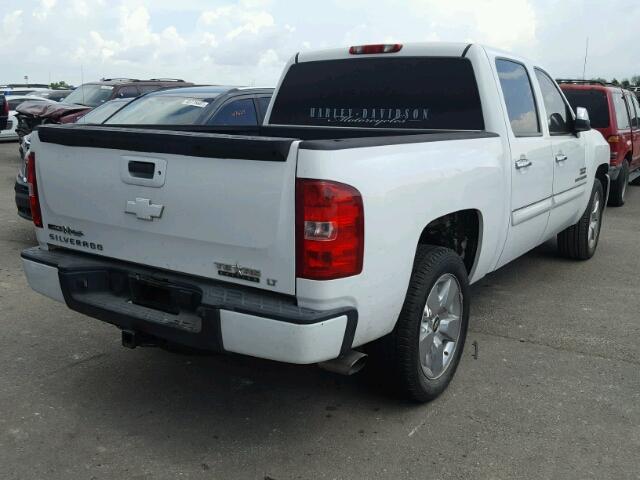 3GCEC23019G150969 - 2009 CHEVROLET SILVERADO WHITE photo 4