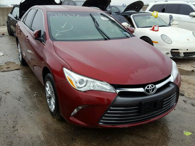 4T1BF1FK2HU662572 - 2017 TOYOTA CAMRY MAROON photo 1