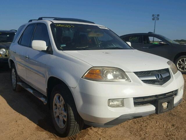 2HNYD18946H524833 - 2006 ACURA MDX WHITE photo 1