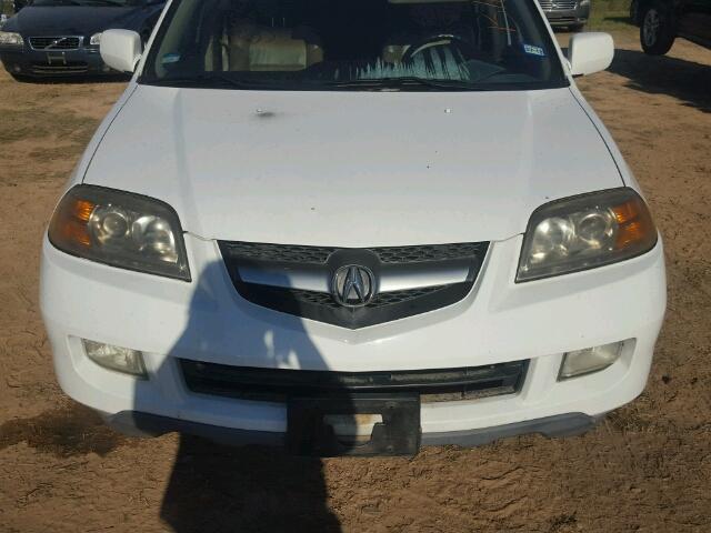 2HNYD18946H524833 - 2006 ACURA MDX WHITE photo 7