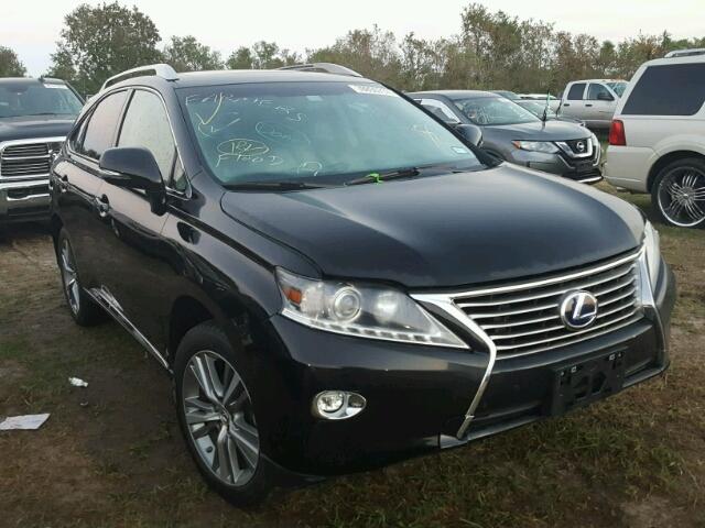 2T2BC1BA3FC010219 - 2015 LEXUS RX BLACK photo 1