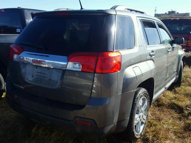 2GKALSEK6D6151945 - 2013 GMC TERRAIN GRAY photo 4