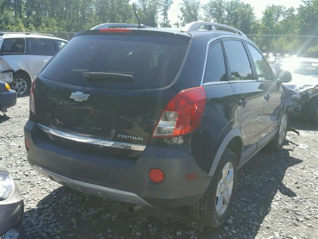 3GNAL2EK3ES548342 - 2014 CHEVROLET CAPTIVA LS 黑色 照片 4