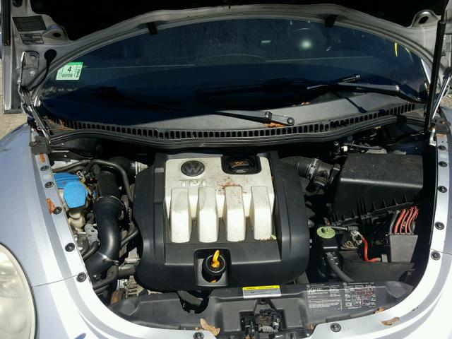 3VWPR31C66M417611 - 2006 VOLKSWAGEN NEW BEETLE ნაცრისფერი ფოტო 7