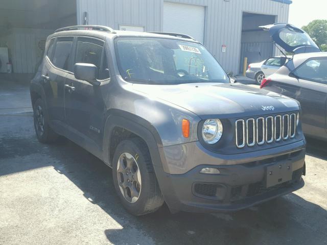 ZACCJAAB8HPF82550 - 2017 JEEP RENEGADE S BLACK photo 1