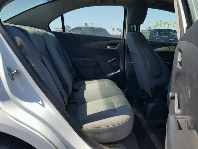 1G1JA5SH5C4151780 - 2012 CHEVROLET SONIC LS 白色 照片 6