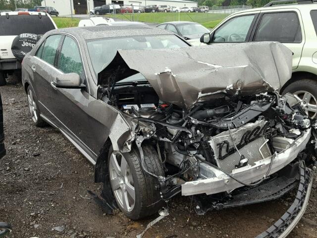 WDDHF8HB1BA362010 - 2011 MERCEDES-BENZ E 350 4MAT BROWN photo 1