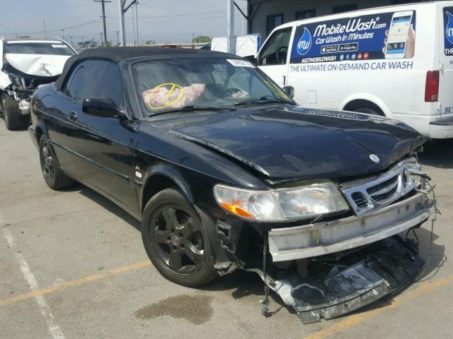 YS3DF78N5X7002443 - 1999 SAAB 9-3 SE BLACK photo 1