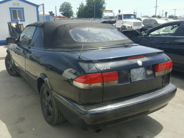 YS3DF78N5X7002443 - 1999 SAAB 9-3 SE BLACK photo 3