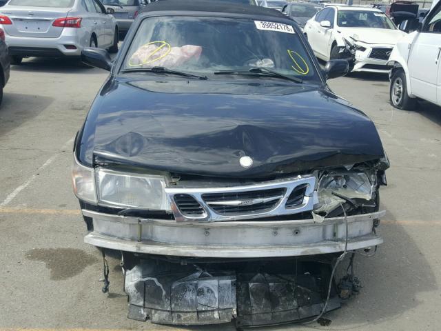 YS3DF78N5X7002443 - 1999 SAAB 9-3 SE BLACK photo 9