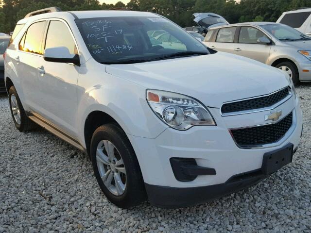 2GNALDEK0D1111484 - 2013 CHEVROLET EQUINOX WHITE photo 1