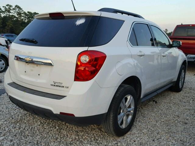 2GNALDEK0D1111484 - 2013 CHEVROLET EQUINOX WHITE photo 4