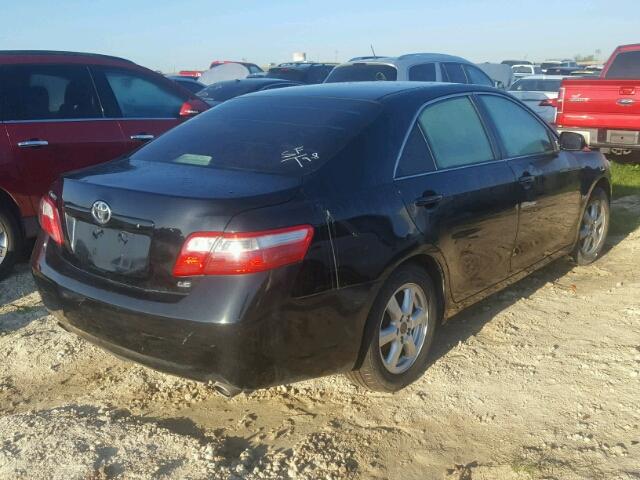 4T1BK46KX7U011248 - 2007 TOYOTA CAMRY NEW BLACK photo 4