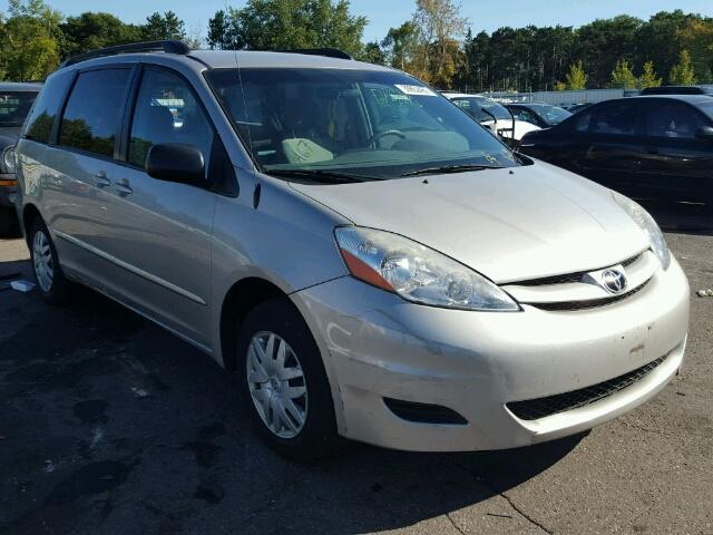 5TDZK23C58S140069 - 2008 TOYOTA SIENNA CE/ SILVER photo 1