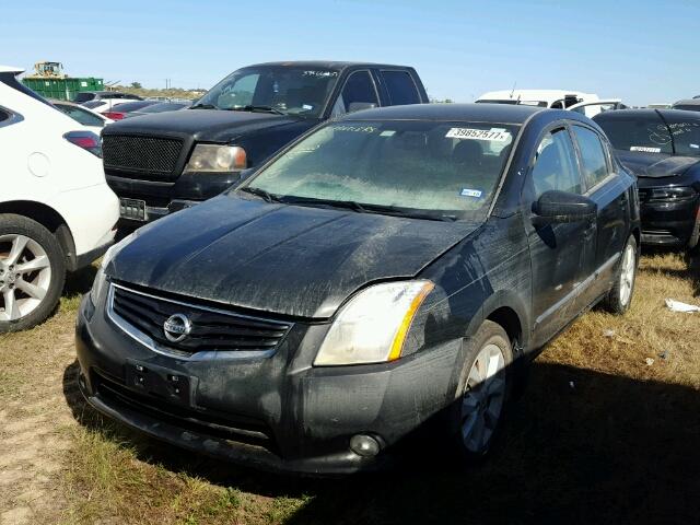 3N1AB6AP6CL675570 - 2012 NISSAN SENTRA BROWN photo 2