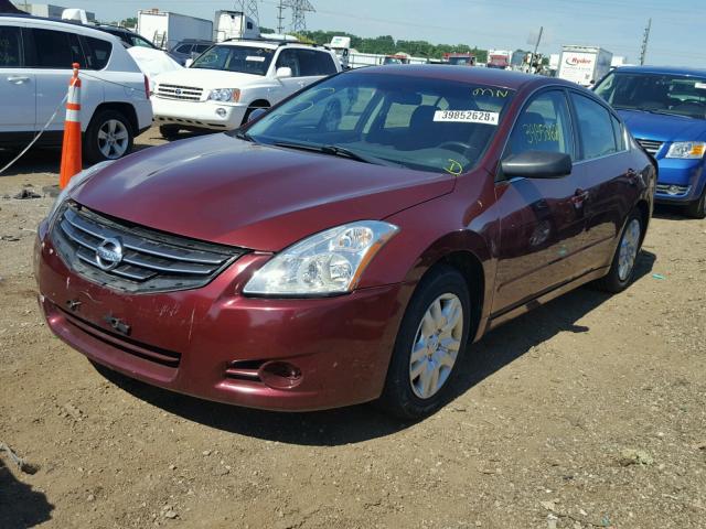 1N4AL2AP7CC195848 - 2012 NISSAN ALTIMA BAS MAROON photo 2