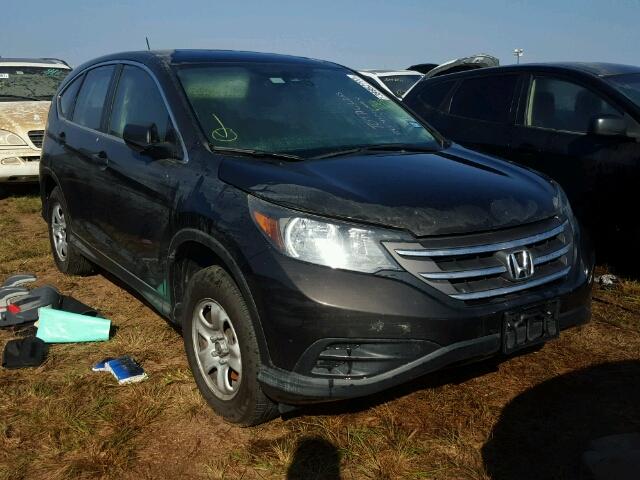 2HKRM3H39EH551047 - 2014 HONDA CR-V LX BLACK photo 1