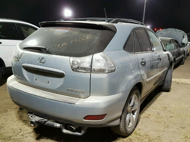 2T2GA31U65C030613 - 2005 LEXUS RX 330 GREEN photo 4